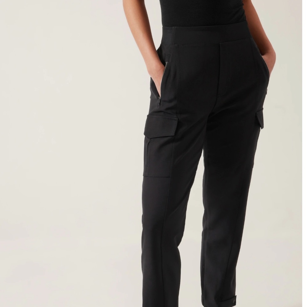 Athleta Black Track Pants